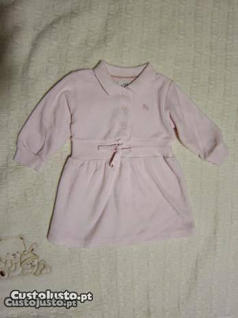 Vestido Rosa H&M 6 Meses