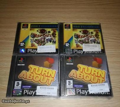 Reloaded & Turn about PS1 Novos Selados