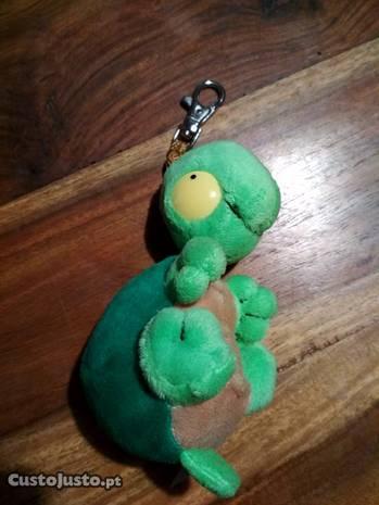 Peluche tartaruga porta-chaves Novo