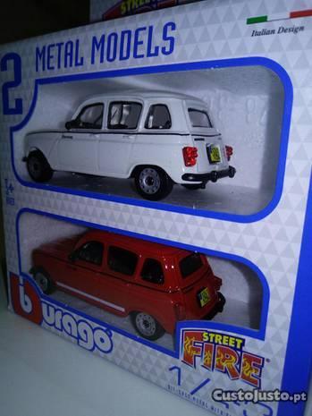 Renault 4L Deck Duplo Red/White (Raro)