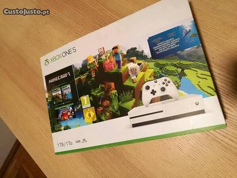 Consola Xbox One S 1TB-NOVA em Caixa SELADA