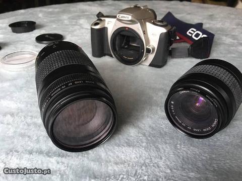 Canon EOS 300 (Analógica) + 2 lentes Canon