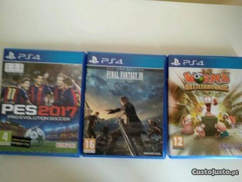 Lote 3 Jogos PS4