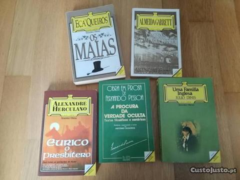 4 Livros de bolso - Clássicos portugueses - EA