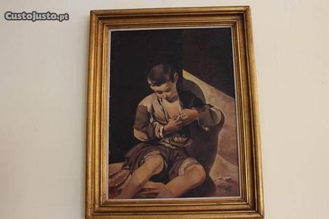 Pintura de A. Figueiredo Óleo s Platex de 1918