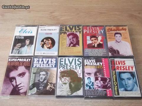 Cassetes Audio anos 80 Elvis Presley
