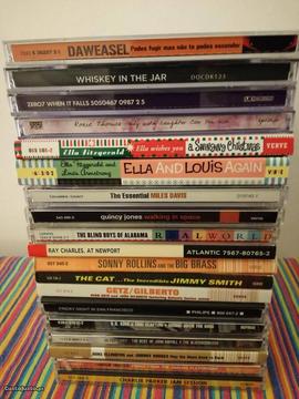 CDs diversos - jazz, blues e outros