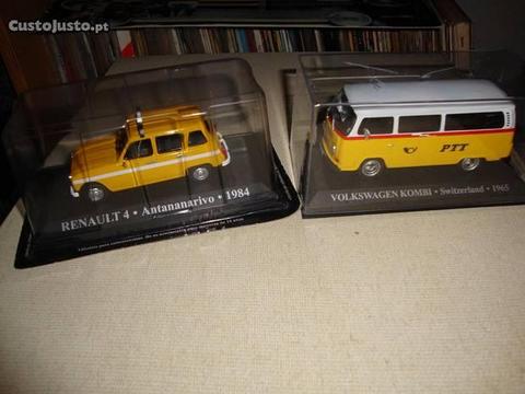 renault 4l e vw pão de forma 1/43