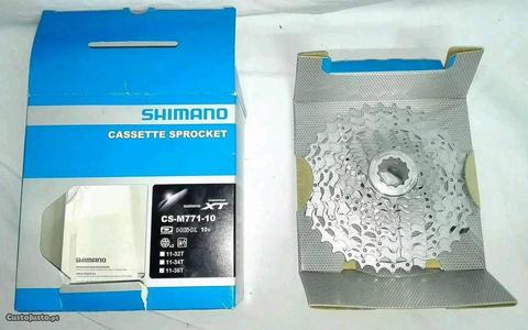 Cassete Shimano XT M771 NOVA em caixa 10 velocidad