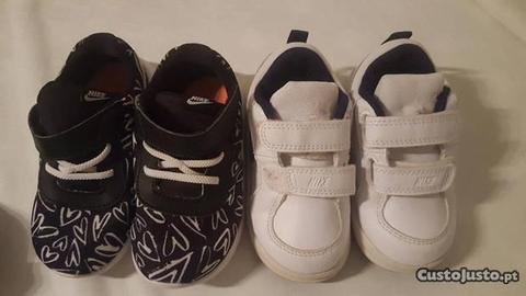 Ténis de menino, Nike, tamanho 22 e 23
