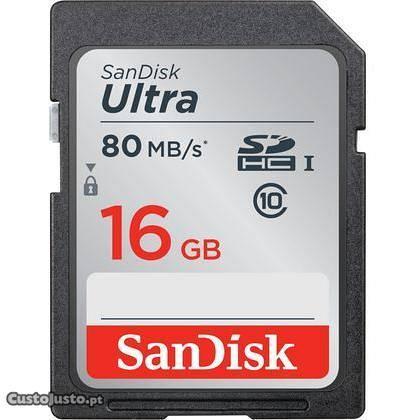 SanDisk Ultra sdhc/sdxc UHS-I classe 10 - 16 GB