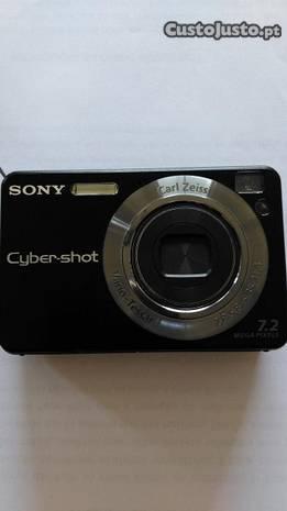 Máquina fotográfica Sony DSC-W120 Carl zeiss