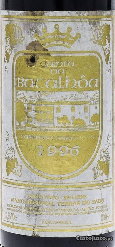 Vinho Bacalhôa Cabernet Sauvignon Tinto 1996