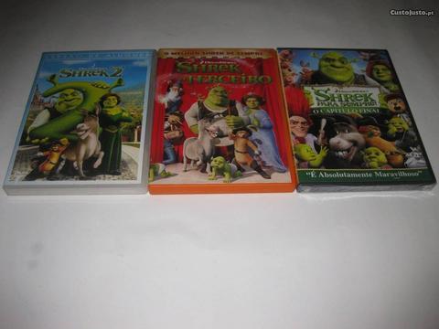 3 filmes em DVD da saga 