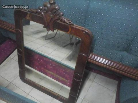 espelho vintage maçiço,trabalhado