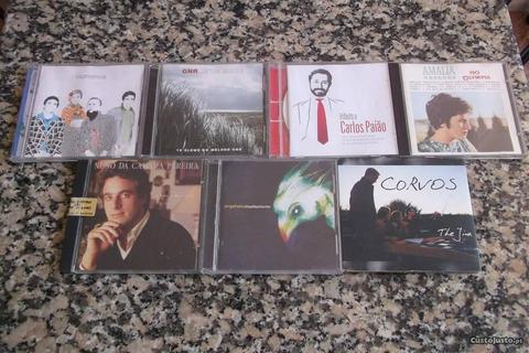 CD´s usados artistas nacionais Pop/Rock e Fado