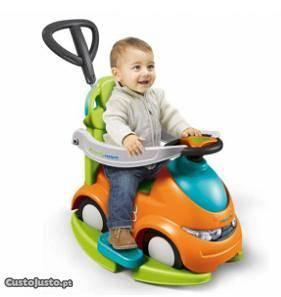 Carrinho cavalgável 4em1Push N' Go Feber
