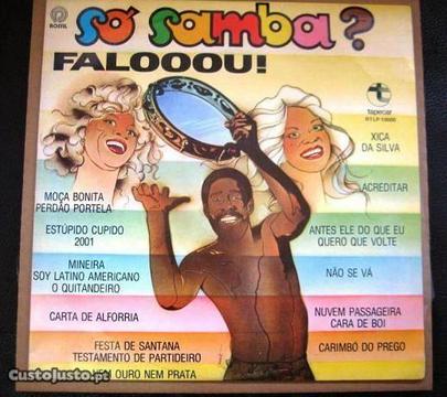 Discos LP Vinil - Só Samba, Bateria Nota 10