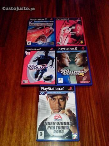 3 jogos variados Playstation 2 PS2