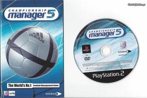 Jogo PS2 Championship Manager 5
