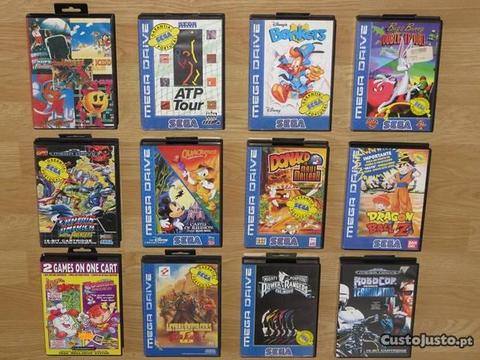 Mega Drive: 18J AoF, Dizzy, DD 1, DBZ, T2 Tintin+