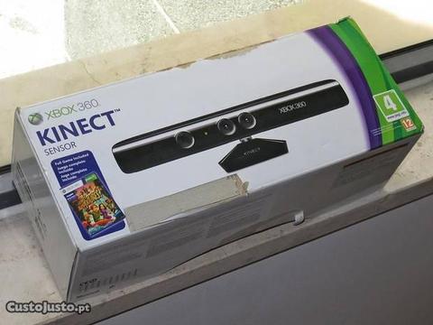 Xbox 360: Kinect na caixa com jogo