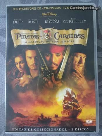 Filme DVD Piratas das Caraibas versão especial