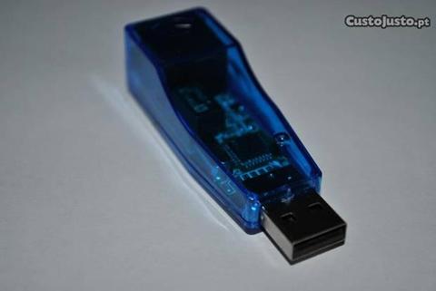 Placa Rede - USB - Nova