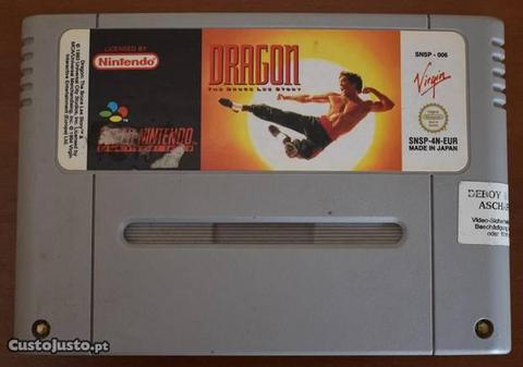 Dragon The Bruce Lee Story Super Nintendo SNES