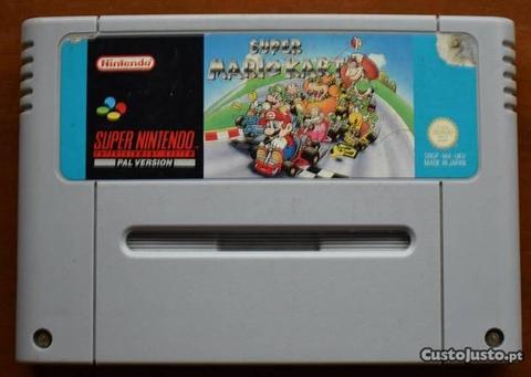 Mario Kart Super Nintendo SNES