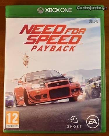 Need for Speed Payback XBOX ONE Usado