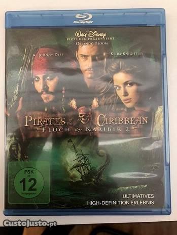 Piratas das Caraibas Blu Ray