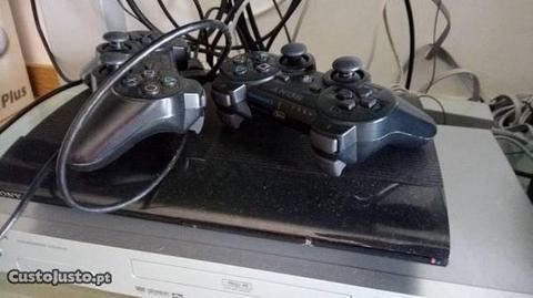 Consola Playstation 3 e Comandos Original