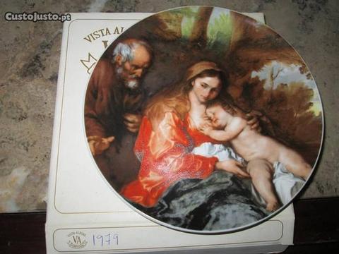 Prato natal vista Alegre 1979 novo em caixa