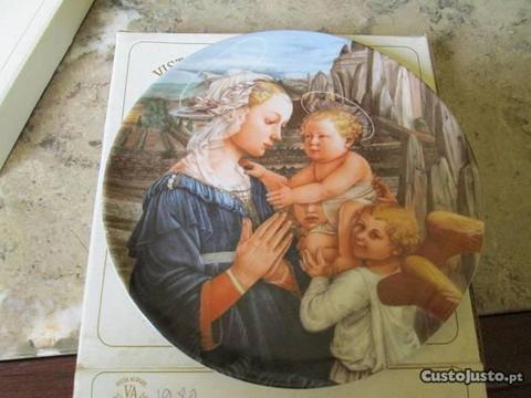 Prato natal vista Alegre 1980 novo em caixa