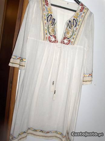 Vestido étnico Zara, Tam M