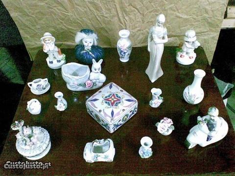Conjunto de 17 peças porcelana