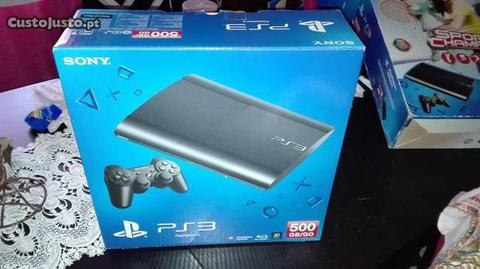 Playstation 3 com 62 jogos