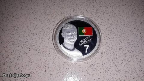 Medalha Cristiano Ronaldo - Portes Incluídos!