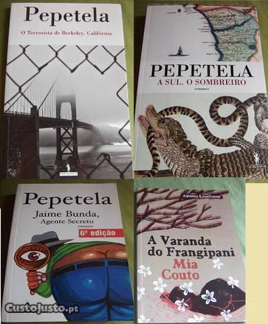 Livros Pepetela & Mia Couto