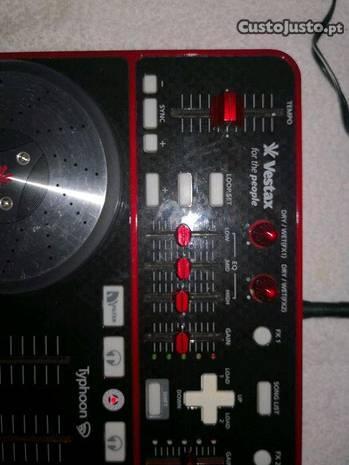 Controlador DJ Vestax Typhoon Virtual DJ