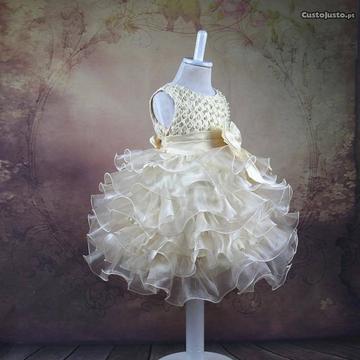 Vestido de Batizado NOVO Embalado