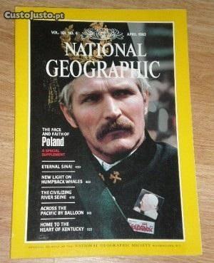 National Geographic - 8 números - 1982-83 e 1992