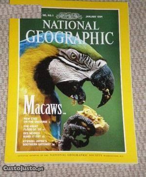 National Geographic - 6 números - 1993/94