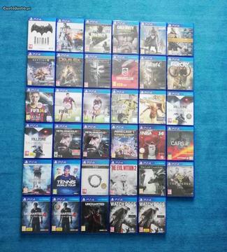 Lote de Jogos Playstation 4 - PS4