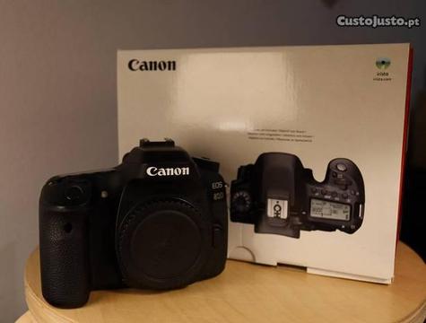 Canon 80D + bateria extra