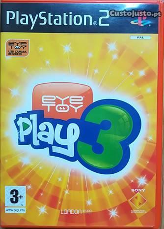 EyeToy: Play 3 para Ps2 (camara Usb necessária)
