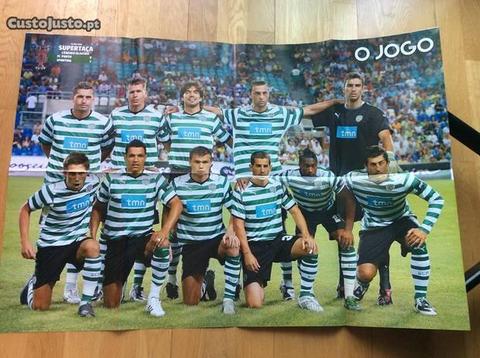 Poster Gigante - Sporting - Vencedor Supertaça 08