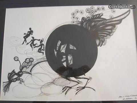 Helena Vaz (XX) Original a Tinta da China s Papel