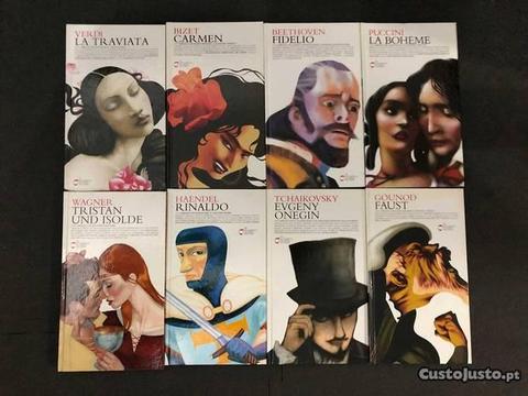Os Classicos da Opera - 400 anos - 8 Volumes